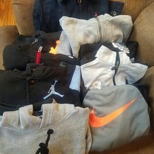 Boys Sweatshirts lot of 8